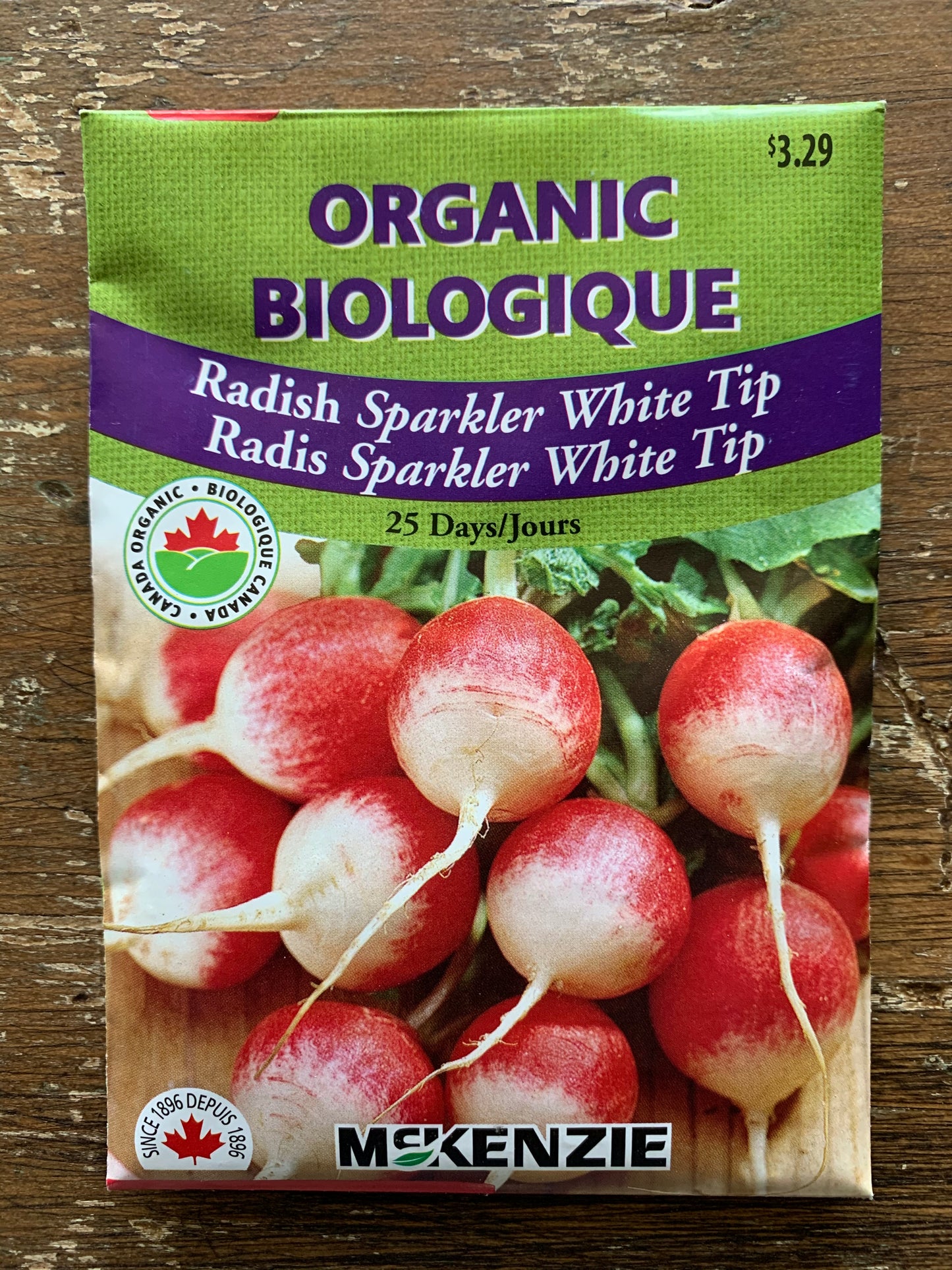 Radishes - Sparkler White Tip Seeds